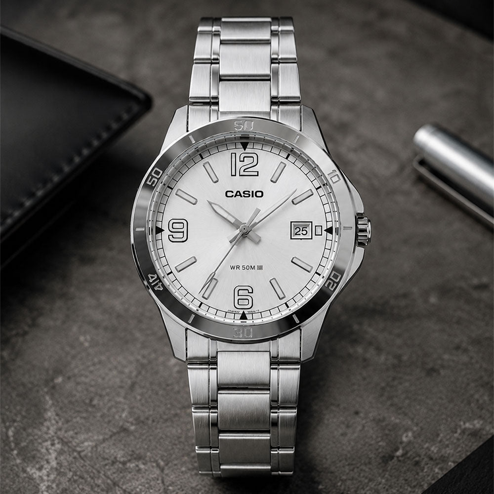 Reloj Casio Hombre Original – Plateado