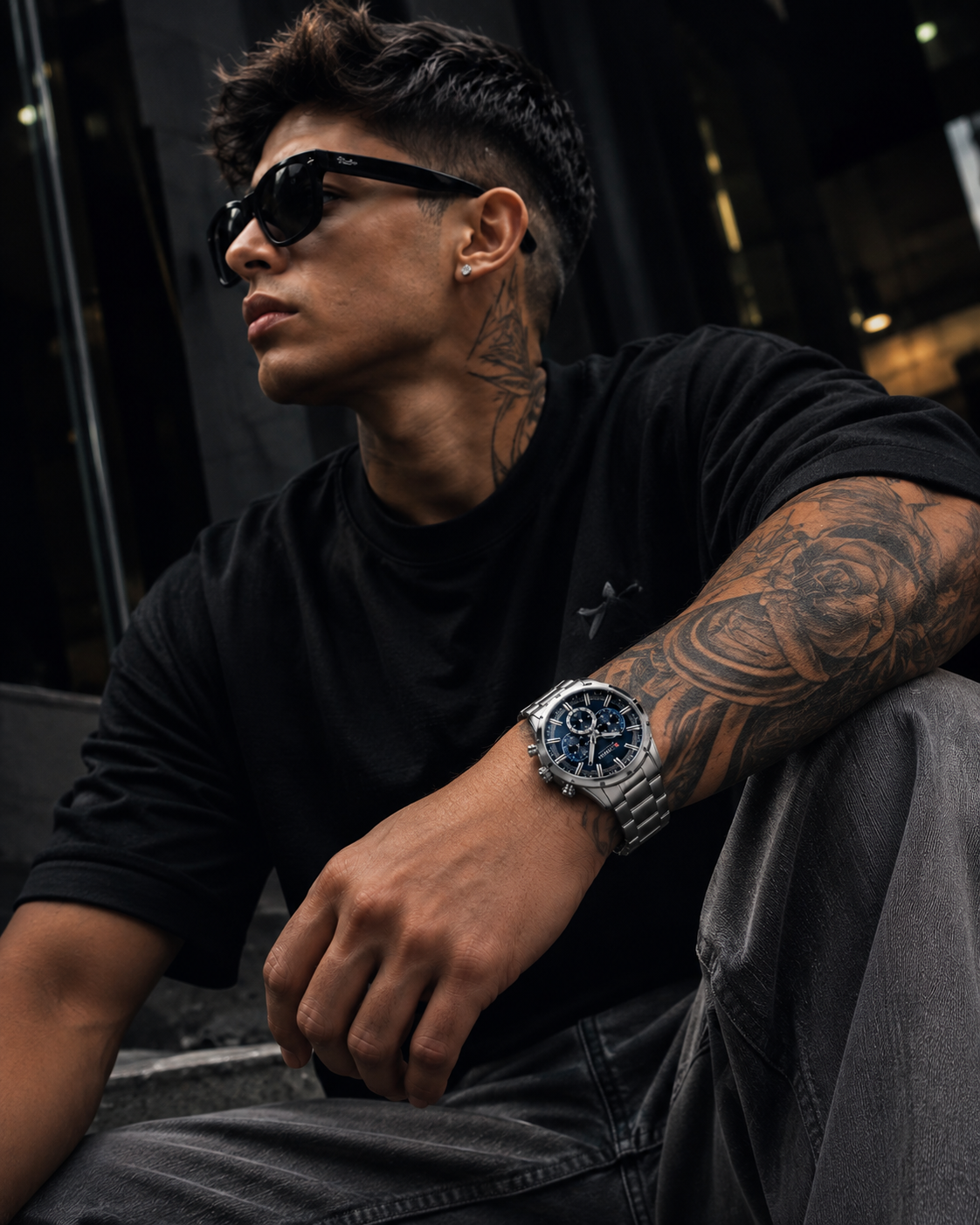 Curren Black Steel – Presencia en la Muñeca