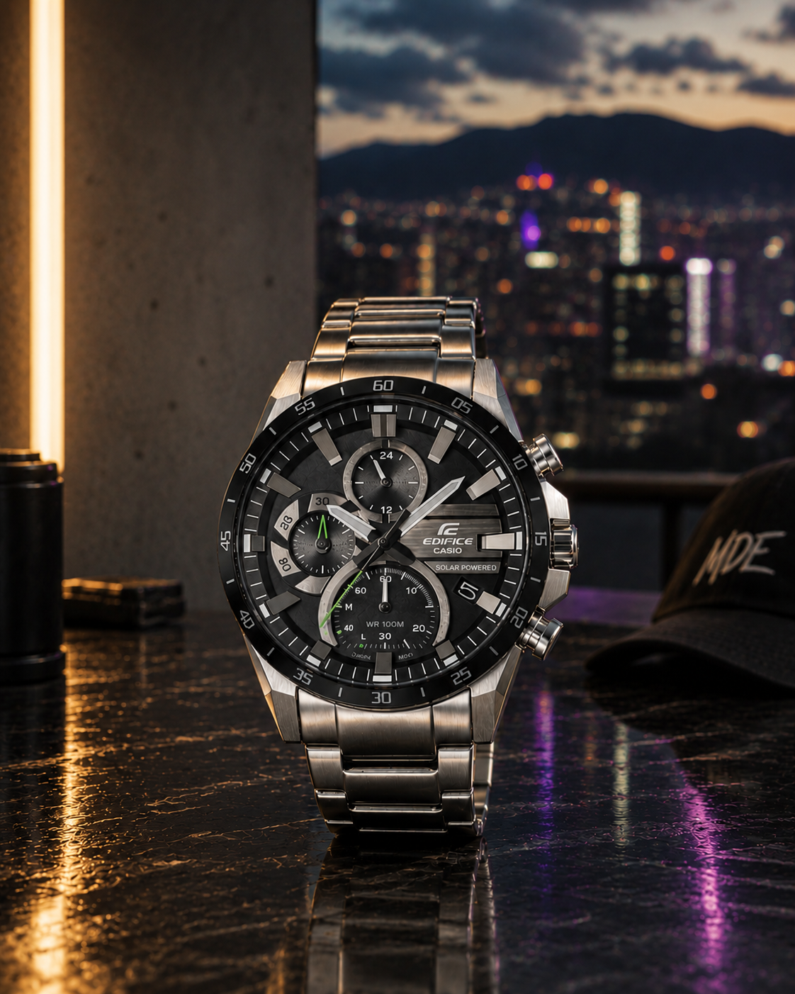 Casio Edifice Black – Formal pero con Filo