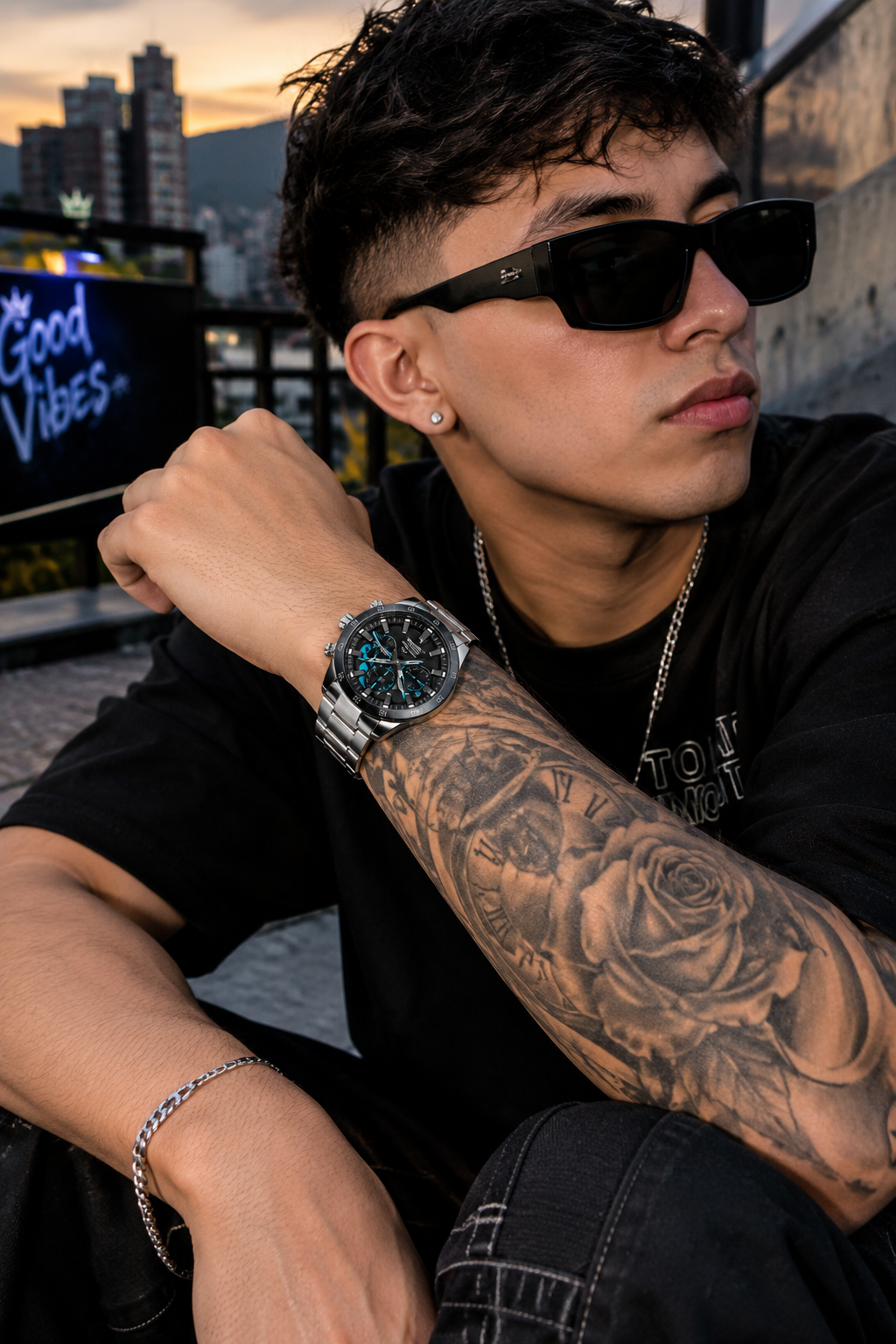 Casio Edifice Blue Detail – Deportivo-Elegante