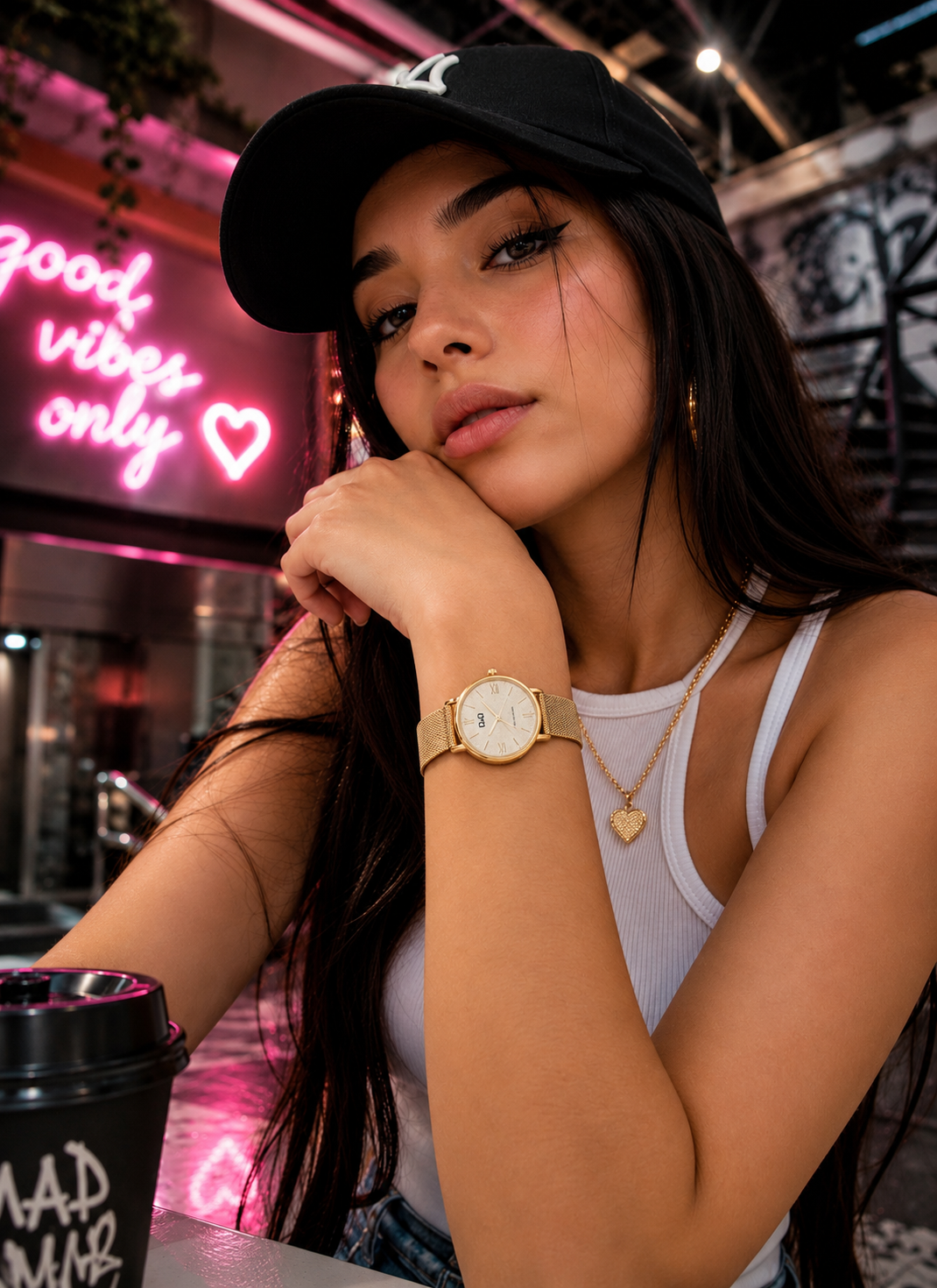 Q&Q Gold Wave – Brillo Que Aguanta el Ritmo