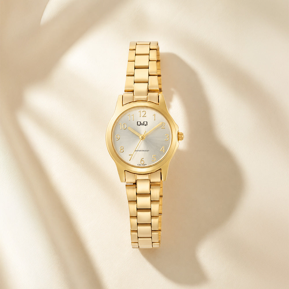 Reloj Q&Q Mujer Original – Dorado