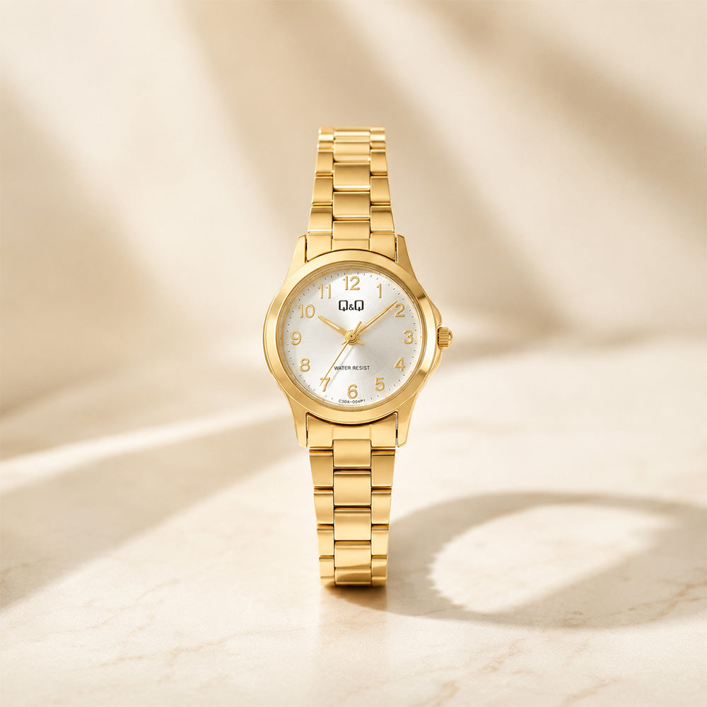 Reloj Q&Q Mujer Original – Dorado