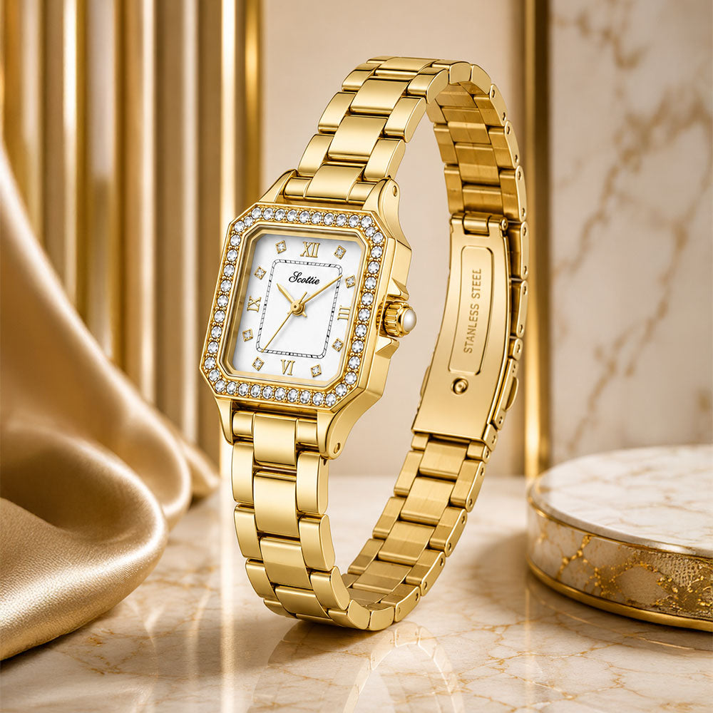 Reloj Scottie Original – San Bernardino – Dorado